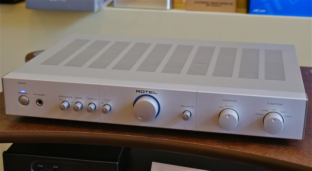 Rotel RA-01 Integrated Amp - Silver - SALE PENDING For Sale - Canuck