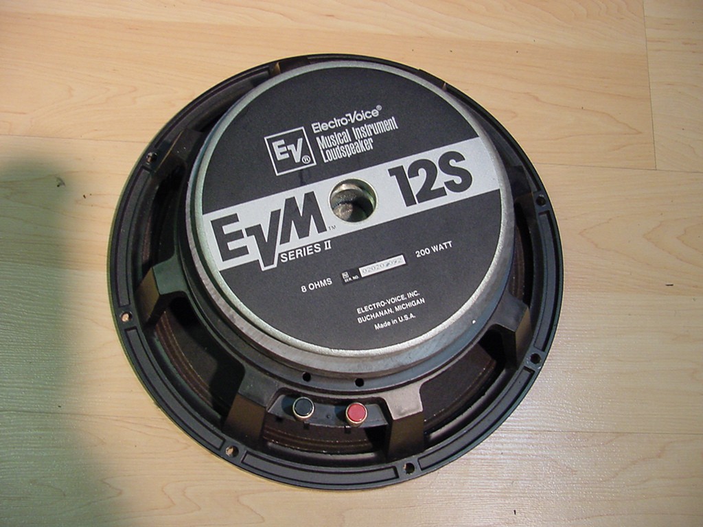 EV electro voice EVM 12s series 2 woofer speaker For Sale Canuck