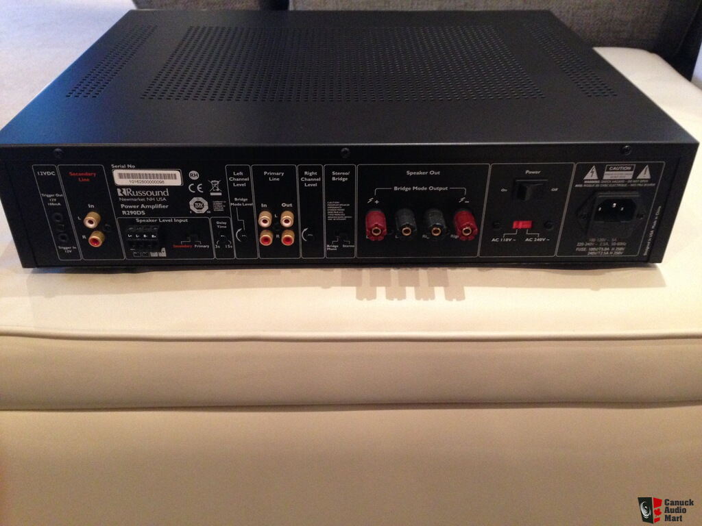Russound R290DS dual source power amp Photo 1010014 Canuck Audio