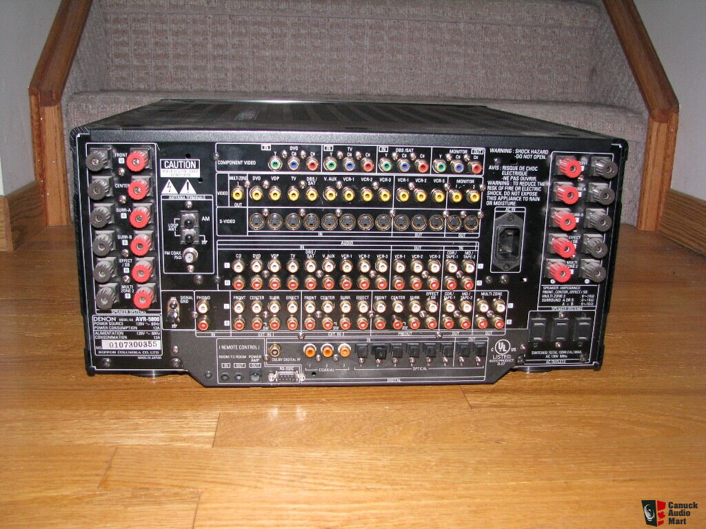 Denon AVR-5800 for PARTS/REPAIR Photo #101606 - Canuck Audio Mart