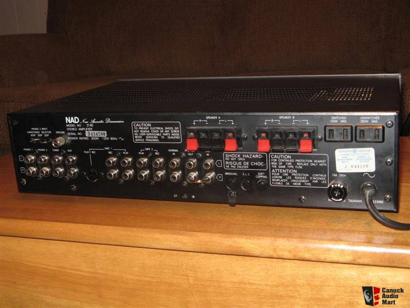 NAD 3140 Integrated Amplifier Photo 106592 Canuck Audio Mart