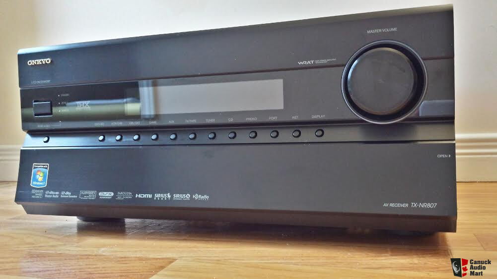 Onkyo TXNR807 Ultra THX 7.2 (135 watts x 7) Home