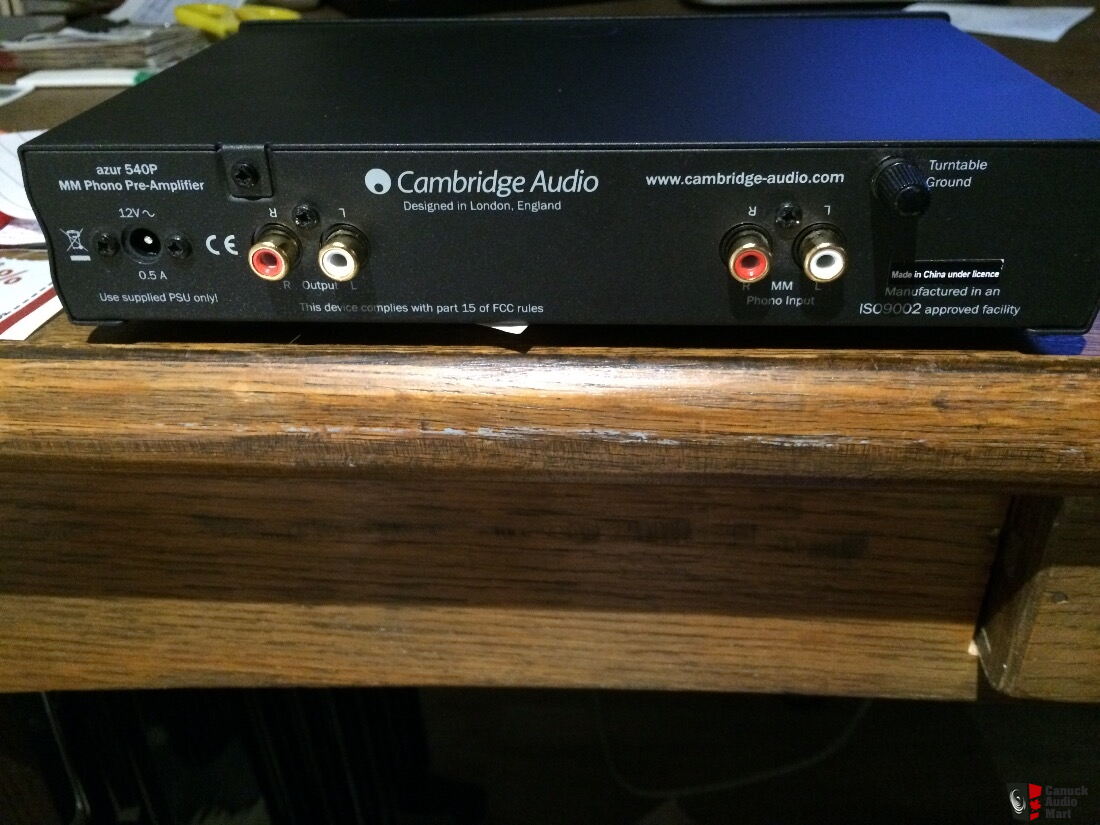 Cambridge Audio 540P Phono Preamp Photo 1251210 Canuck Audio Mart