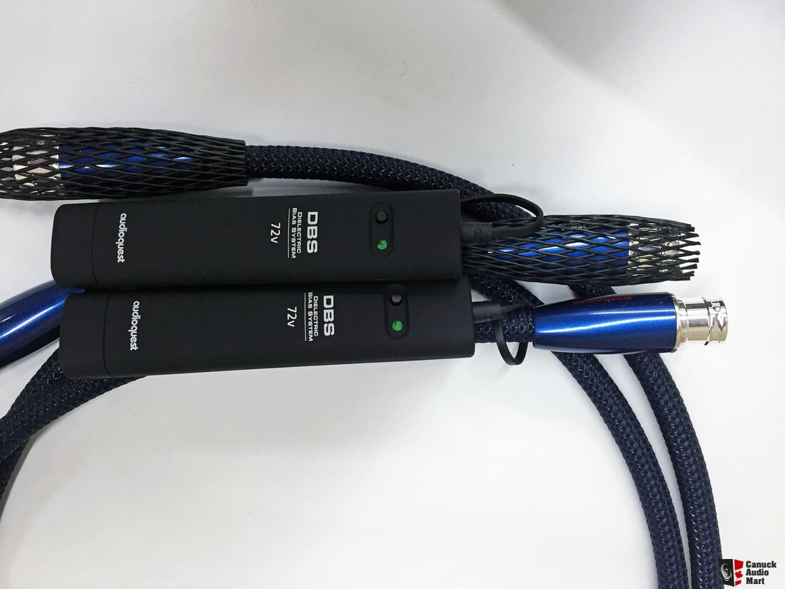 Audioquest Water XLR Balanced Cable 1 meter with DBS 72v (Revised Price) *** Sale Pending Photo
