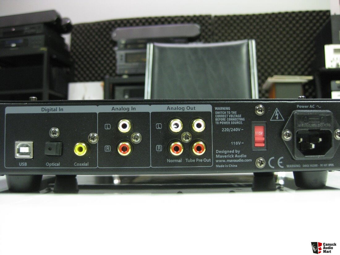 Maverick Audio TubeMagic D1 DAC and Headphone Amplifier Plus edition