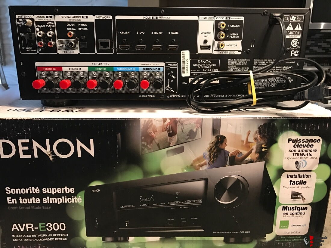 Denon AVR-E300 NEW PRICE!! Photo #1434346 - Canuck Audio Mart