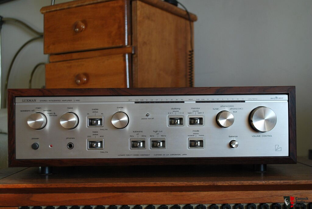 Luxman L480 Integrated Amplifier Photo #226378 - Canuck Audio Mart