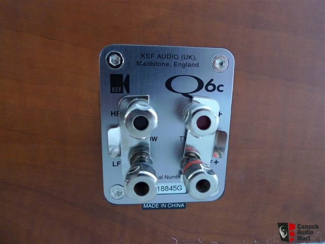 KEF Q6c Center Speaker Photo #245350 - Canuck Audio Mart