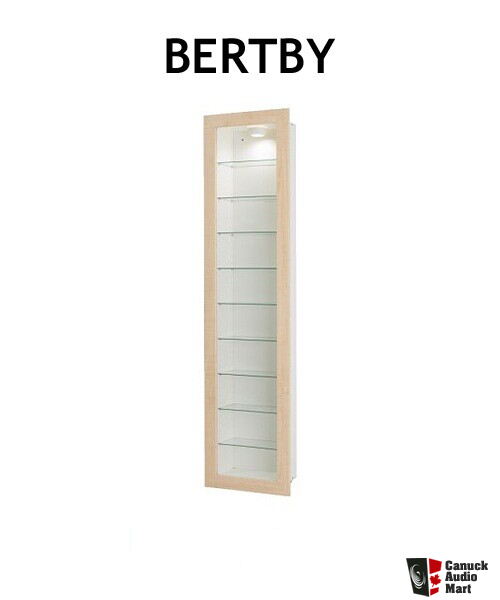IKEA BERTBY Glass-door wall cabinet Photo #290972 - Canuck ...