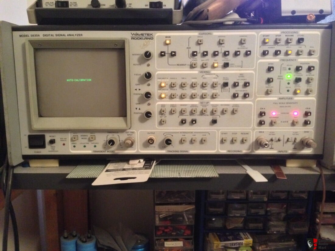 Wavetek Rockland A Fft Dual Channel Spectrum Analyzer For Sale Hot