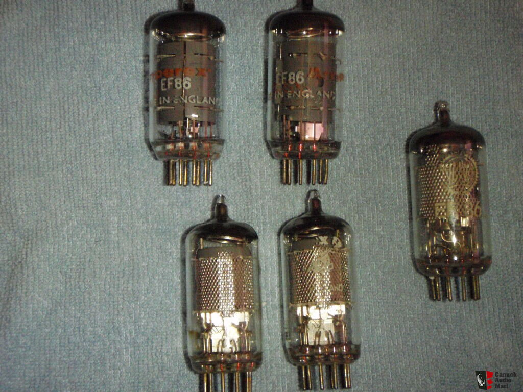 Amperex Bugleboy EF86 tubes