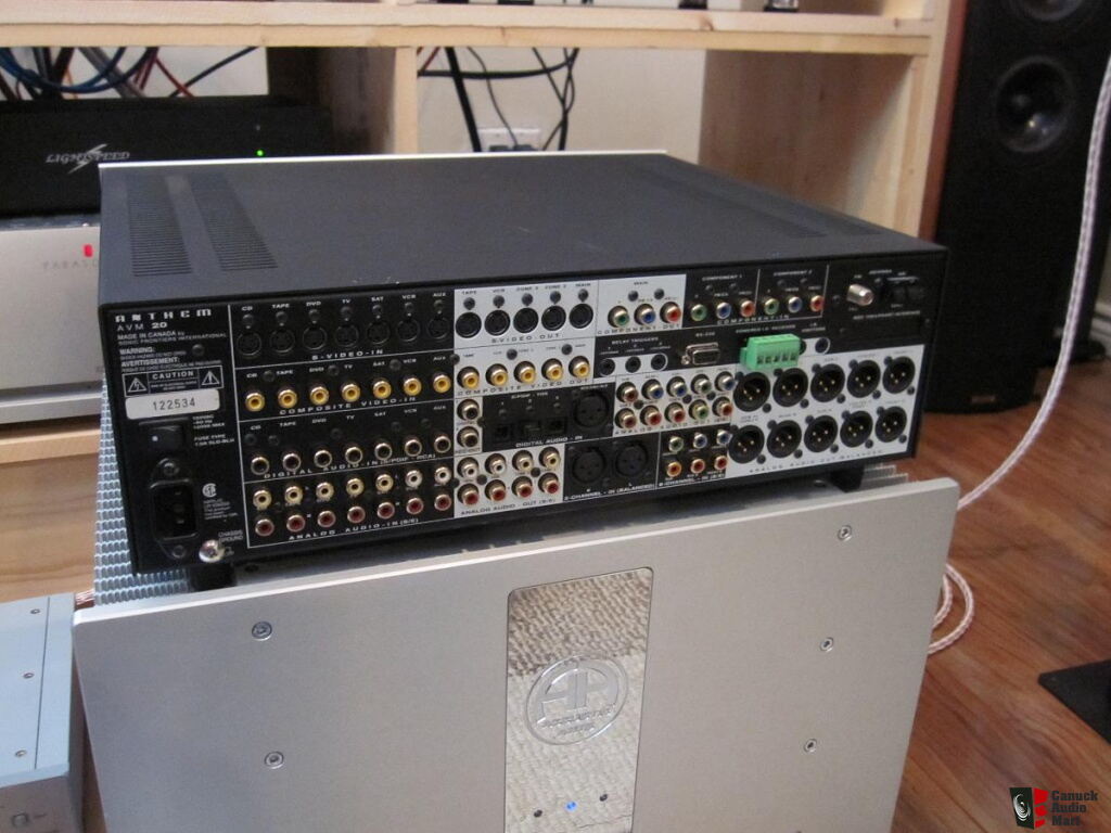 Anthem AVM 20 Preamp/Processor - SOLD Photo #558943 - Canuck Audio Mart