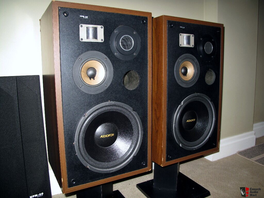 Vintage Pioneer HPM-60 4 Way Bass Reflex Speakers With ...