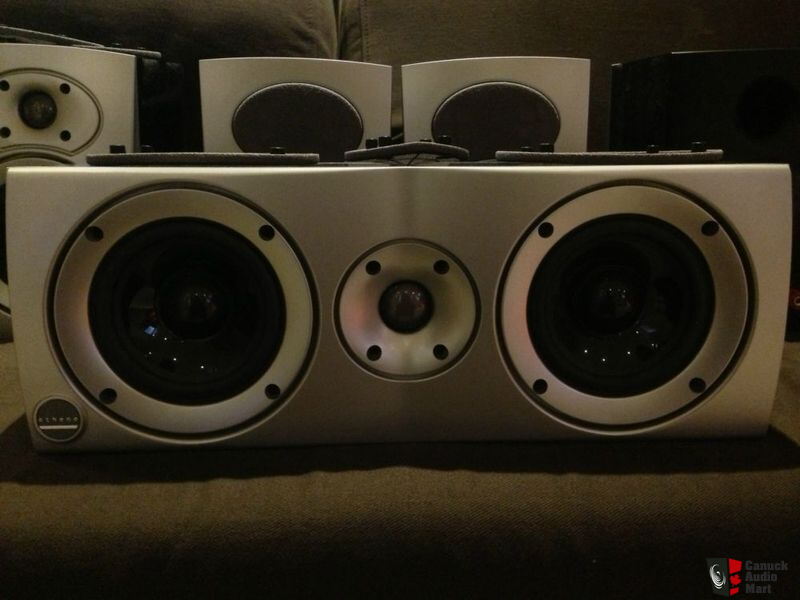 Athena Point 5 Speakers and DBox David 302 Subwoofer 350W Photo