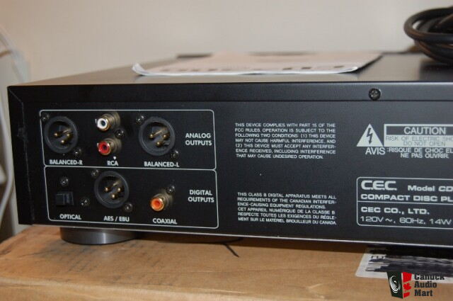 CEC CD3300 CD player Photo #64151 - Canuck Audio Mart