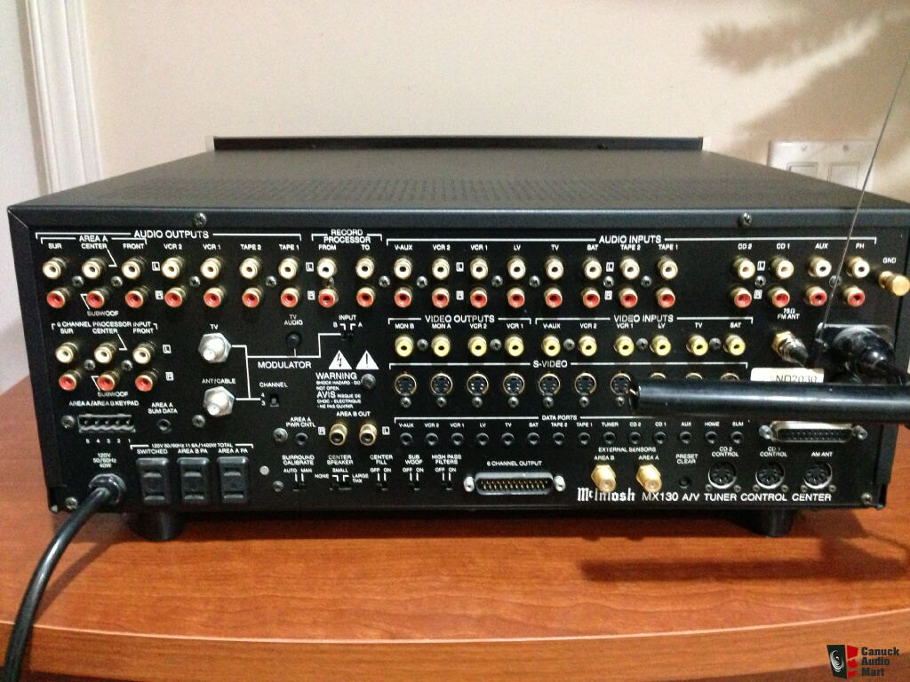 McIntosh MX130 A/V Preamp/Processor/Tuner MX1 in mint condition Photo