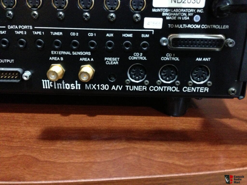McIntosh MX130 A/V Preamp/Processor/Tuner MX1 in mint condition Photo