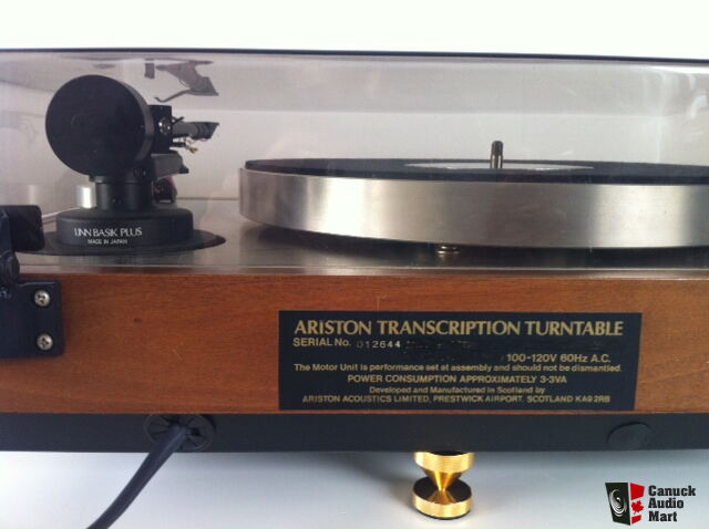 Ariston RD11S Turntable - Vinyl and Turntables - StereoNET