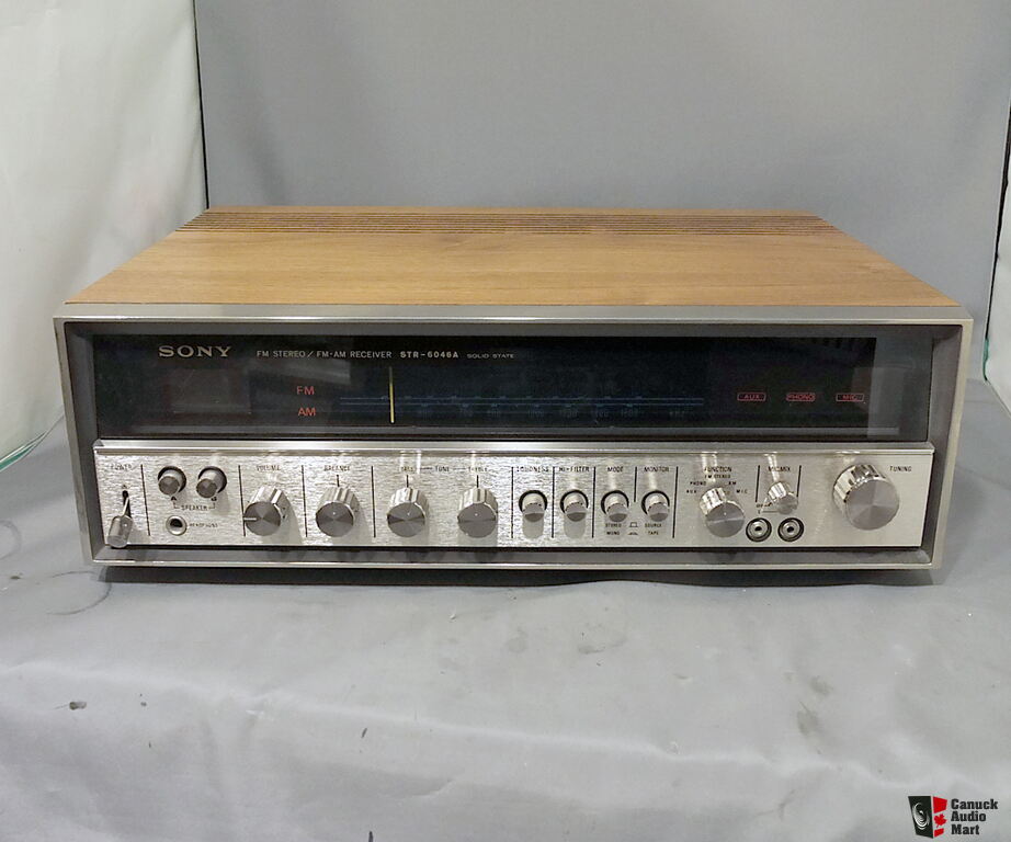 Sony STR-6046A Solid State FM-AM Stereo Receiver $75 or B.O Photo