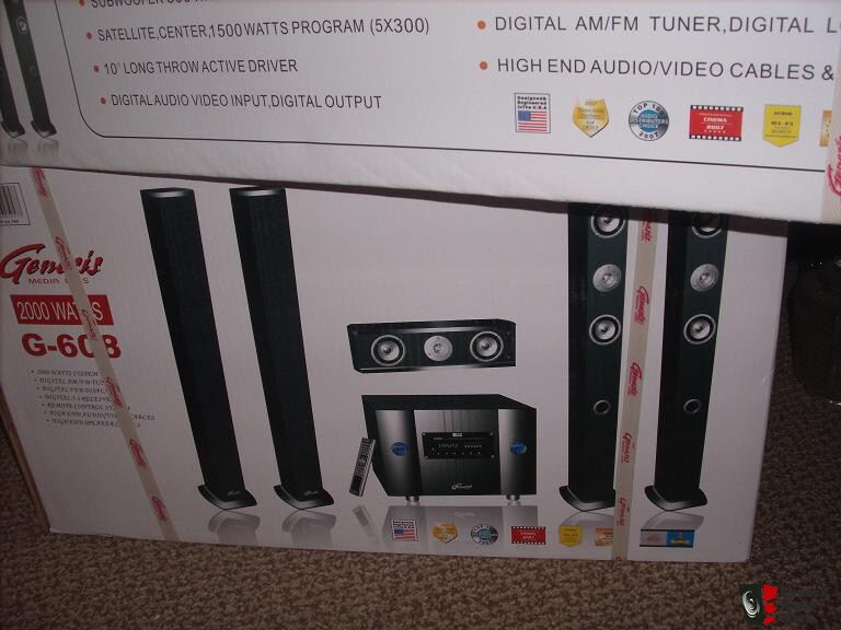 Genesis g608 home theater system