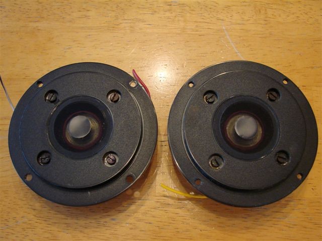 2 Tweeters Vintage Philips AD 11601 T4 - Occasion