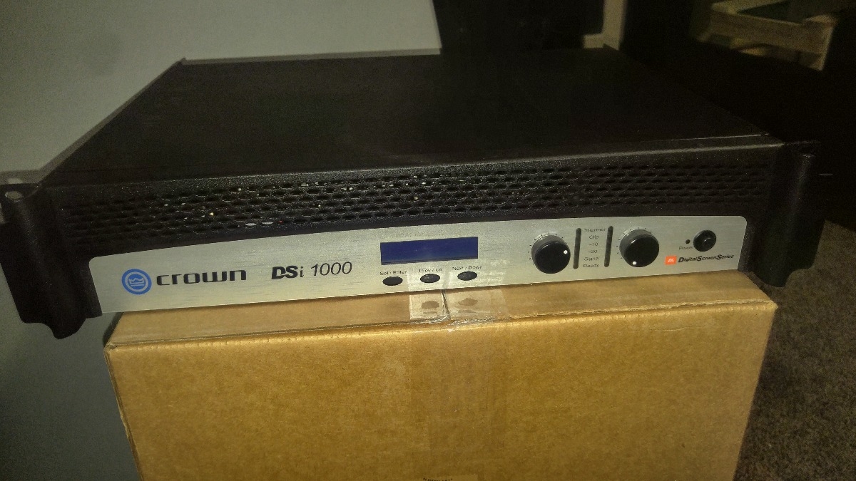 FS Crown Dsi 1000 For Sale Canuck Audio Mart
