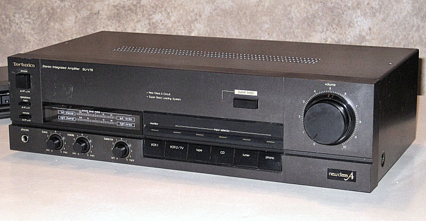 Technics Su V78 Stereo New Class A Integrated Amplifier For Sale Canuck Audio Mart