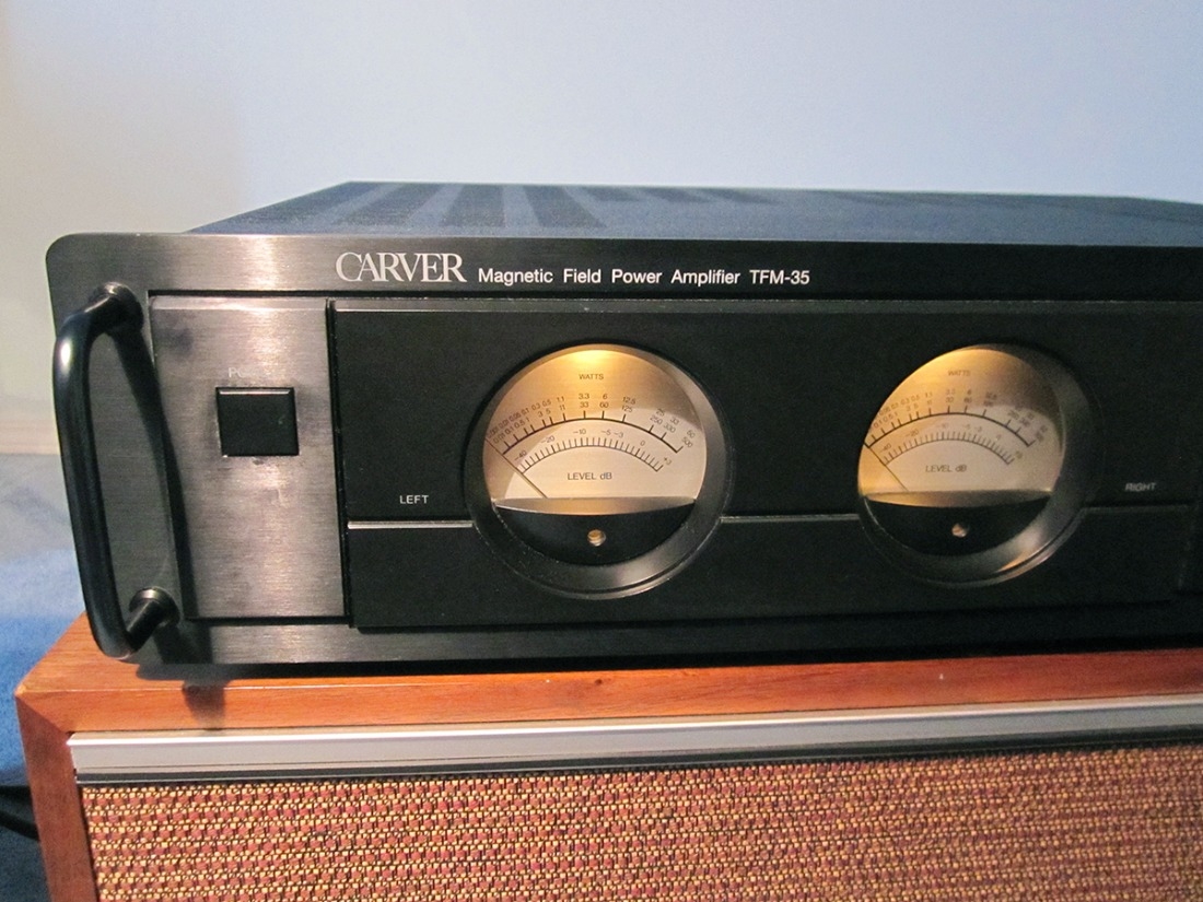 Carver TFM35 Amplifier amp (vintage) For Sale Canuck Audio Mart