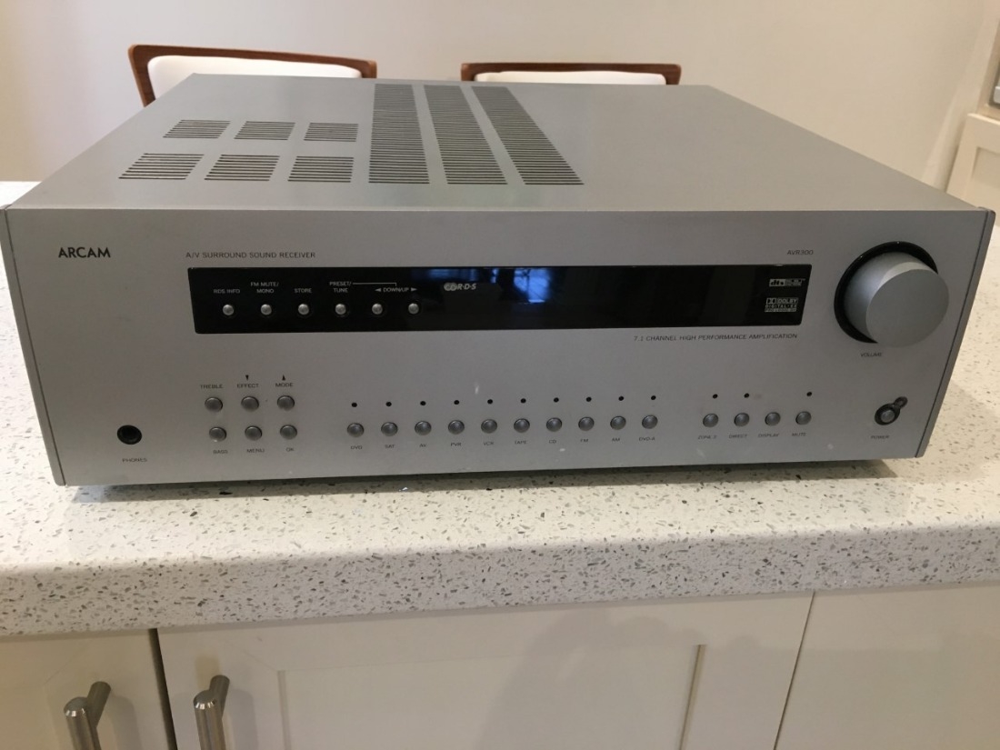 Arcam Avr 300 Silver No Remote No Box For Sale Canuck Audio Mart