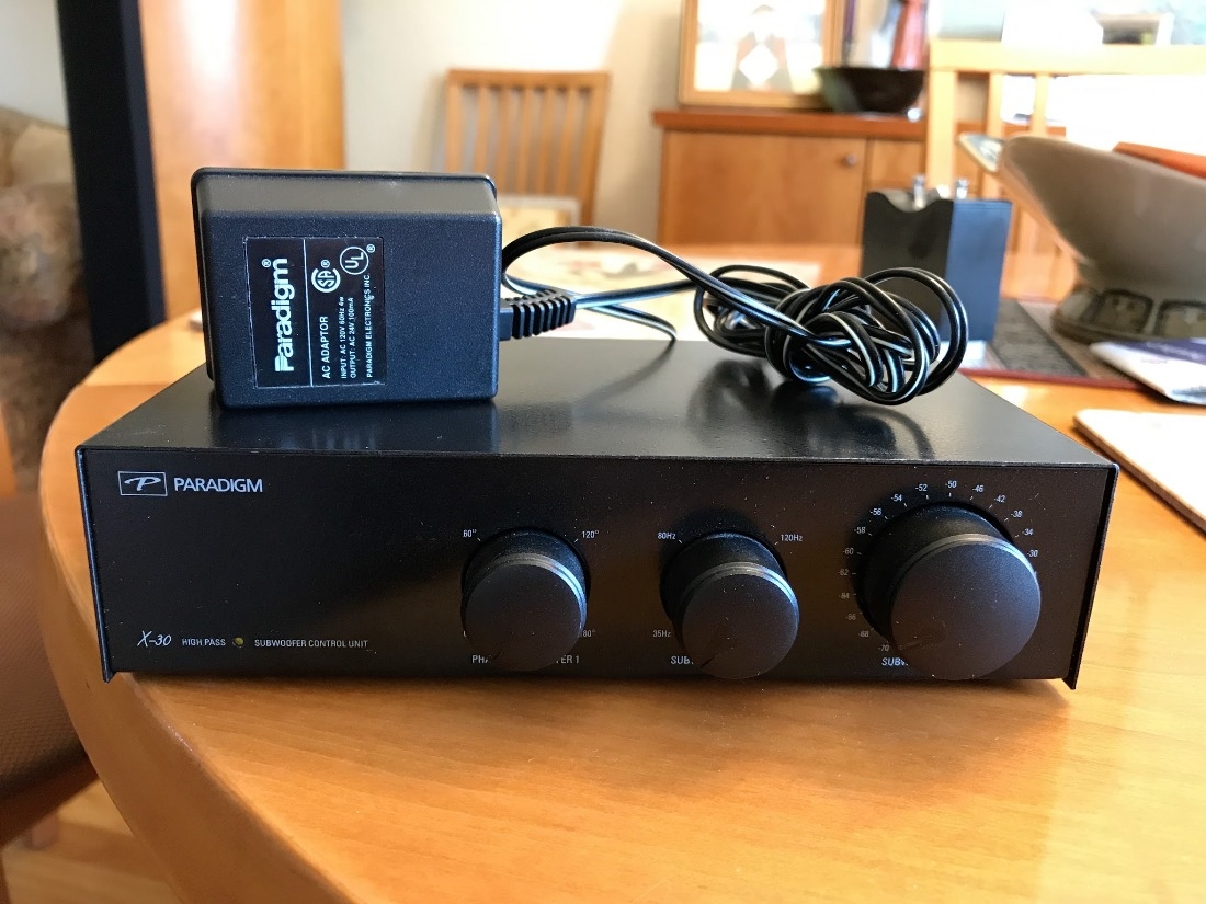 Paradigm X30 active crossover For Sale Canuck Audio Mart
