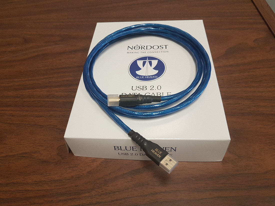 Nordost Blue Heaven USB 2.0 M Type A to Type B For Sale Canuck Audio Mart