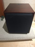 Monitor Audio Subwoofer. Silver RXW12 Walnut. Very Nice Sound