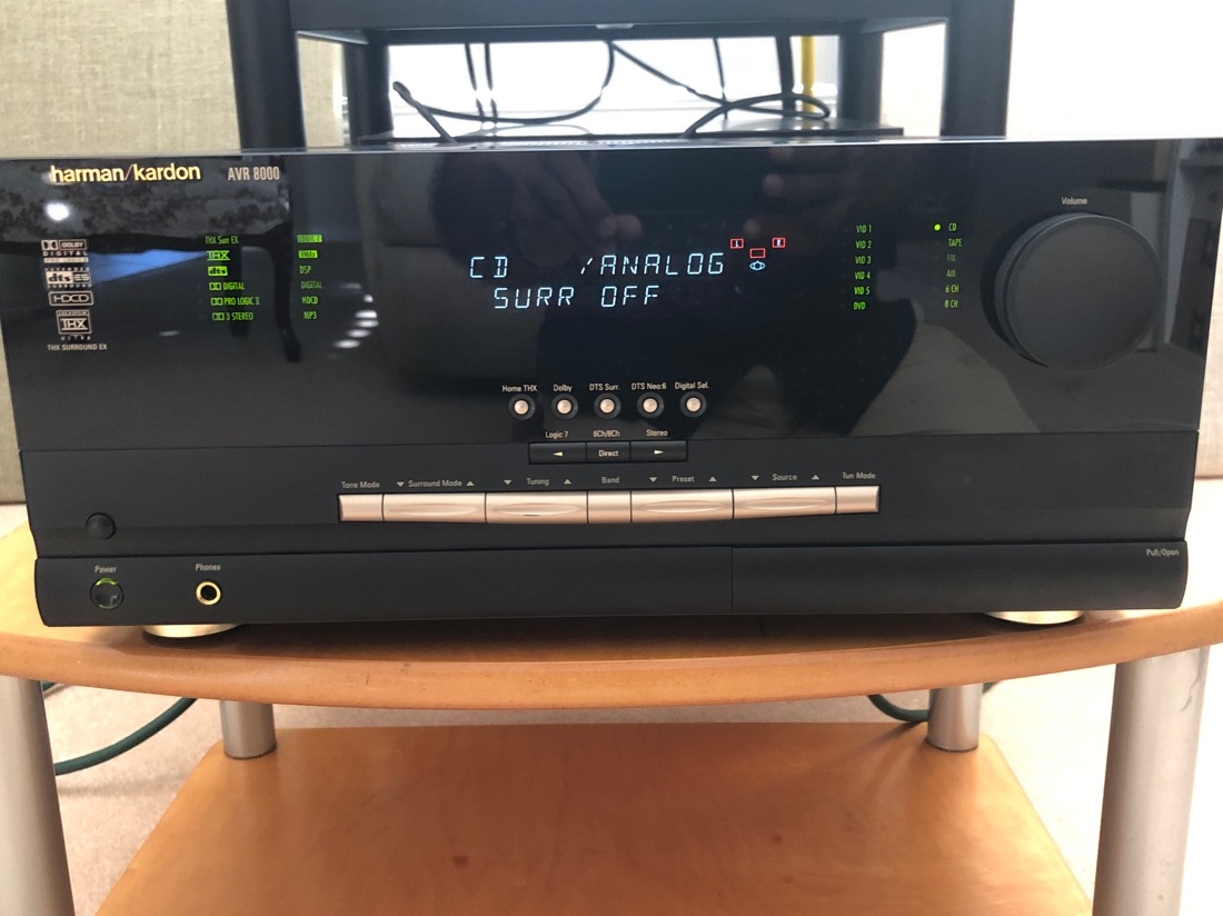 Harman / Kardon AVR 8000, 7.1 channel 550 Watt Receiver