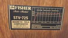 Fisher deals stv 725