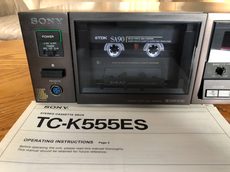 SONY TC-K555ES Professional series 3 Head Closed Loop Dual Capstan  extremely high end tape Cassette For Sale - Canuck Audio Mart