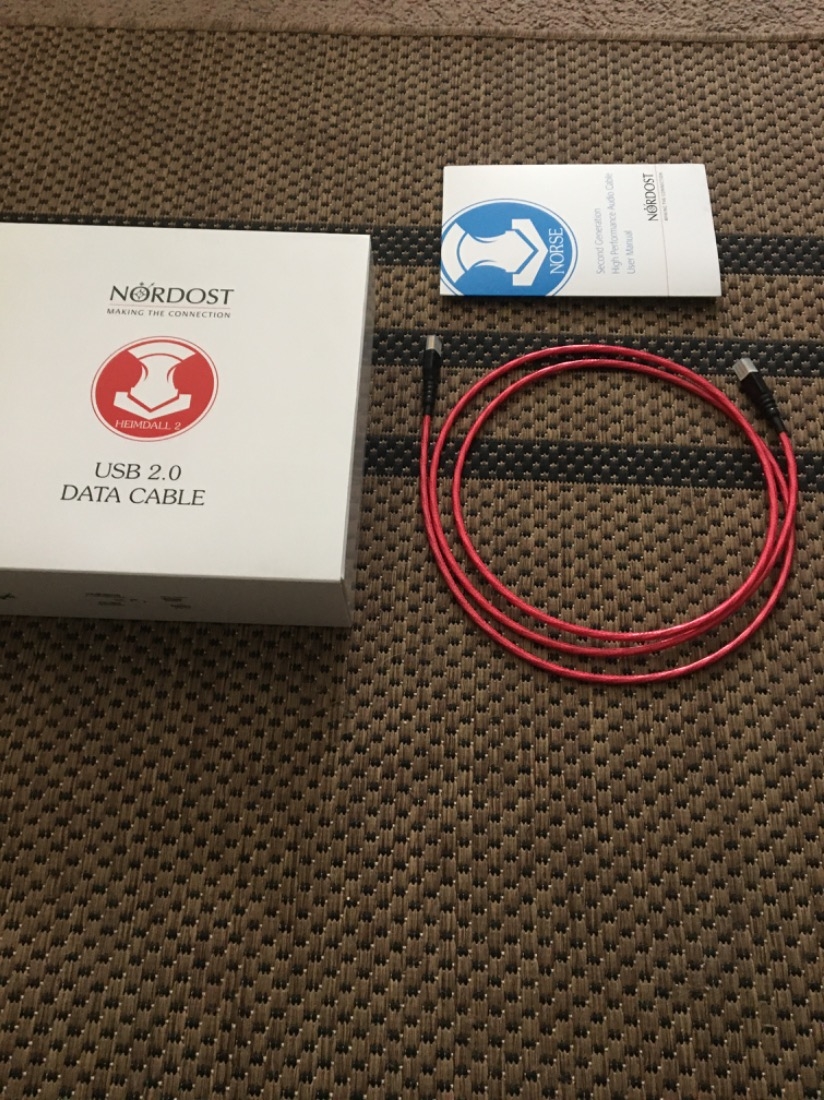 Nordost Heimdall 2 USB Cable 2.0 meter For Sale Canuck Audio Mart