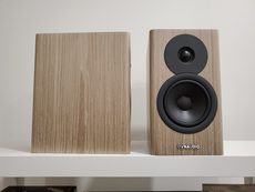 Dynaudio Evoke 10 Bookshelf Speakers in Blonde Wood Dealer Ad