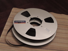 Qty of 2 Ampex Grand Master 456 Reels , 1/2