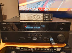 Yamaha RX-V673 AV Receiver - 4k, 90watt, 7.2 ch, ARC, remote For