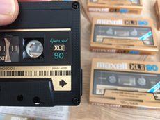 EARLY Maxell XL II 90 cassettes (9 NOS sealed+ 1 opened): Extra Fine  Epitaxial Cr02- made in Japan Photo #3091610 - Canuck Audio Mart