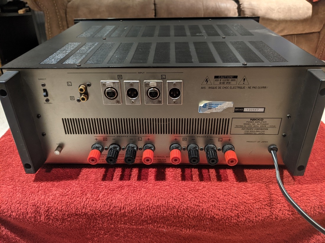 Used Nikko Alpha 800 Amplifiers for Sale | HifiShark.com