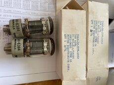 NOS/NIB Pair of Cetron JAN-6384 beam power tube For Sale - Canuck