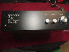 spendor d40 amplifier