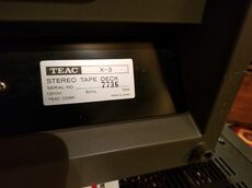 Teac X-3 MkII Reel to Reel Tape Deck in Near Mint Condition *** PENDING  Photo #485532 - Canuck Audio Mart