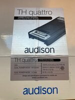 audison thesis quattro for sale