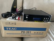 TEAC PD-301 FM Tuner/CD Player Black For Sale - Canuck Audio Mart