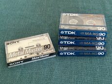AMENDED TDK MA-XG 90 & Sony Metal Master 90 For Sale - Canuck