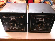 Hi-Fi Tango Hirata Electric eng. Works FW-100-5 audio output