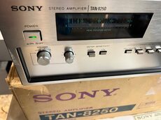 X Rare Flagship 1974 SONY POWER Amp TAN-8250 w/ complete original
