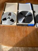 Realistic 44-280A 7 inch Metal Reels with Tape Boxed For Sale